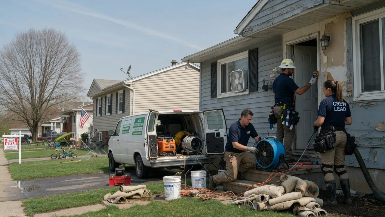 Flood Cleanup in Evans Mills, NY near me